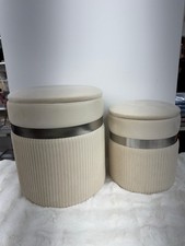 Set pouf contenitore usato  Reggio Calabria
