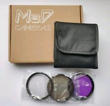 58mm filter set for sale  LEICESTER