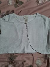 girls silver shrug for sale  SALFORD