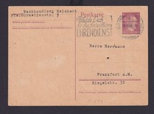 Ganzsache frankfurt main gebraucht kaufen  Hattingen