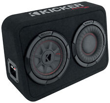 Subwoofer delgado para automóvil KICKER 48TCWRT672 CompRT 6,75" 300 W + subcaja COMPRT12 segunda mano  Embacar hacia Argentina