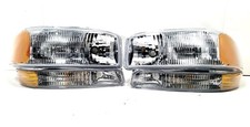 PARA 99-06 GMC SERRA/YUKON LENTE ESTILO OE CROMADO ÂMBAR FAROL DE SINAL DE CANTO, usado comprar usado  Enviando para Brazil