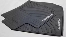 Tapetes de assoalho genuínos Toyota 2009-2013 Corolla preto para todas as condições climáticas (PT908-02110-20) comprar usado  Enviando para Brazil