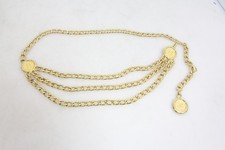 Chanel gold plated for sale  Pacoima