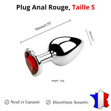 Plug anal couleur d'occasion  Villefranche-sur-Saône