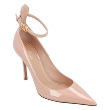 Czółenka ze skóry lakierowanej Valentino Tan-Go 100Mm Nude na sprzedaż  PL