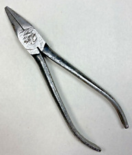 RARO Vintage 1910 Utica Tools Nº. 22 alicates de nariz de agulha curta 6" de comprimento ferramenta EUA comprar usado  Enviando para Brazil
