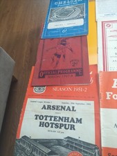 Football programs 1937 for sale  COLCHESTER