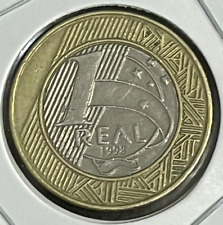 1 moeda real 1998 Brasil - Bi-metálica - KM# 652 - EB1352 comprar usado  Brasil 