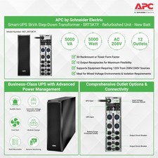 APC Smart-UPS 5kVA Step-Down Transformer - SRT5KTF - Unidade recondicionada - Novo Batt comprar usado  Enviando para Brazil