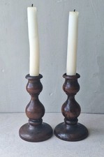 Pair carved wood for sale  BRIGHTON