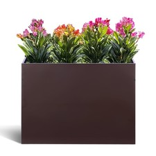 Metal rectangular planter for sale  Ashford