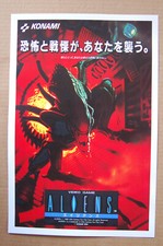 Aliens arcade flyer for sale  Augusta