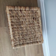 Wicker storage box for sale  CHEADLE