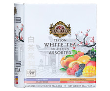 Basilur WHITE TEA zestaw herbat cejlońskich - 32 torebki na sprzedaż  PL