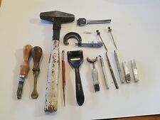 Vintage leather tools for sale  Halstead