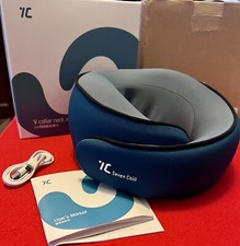 Massageador de pescoço 7C shiatsu com calor: travesseiro elétrico de massagem cervical tecido profundo comprar usado  Enviando para Brazil
