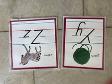 Alphabet pics classroom for sale  South Lake Tahoe