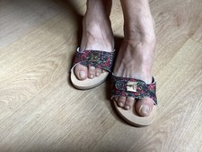 Sandales bois ganni d'occasion  Gaillac