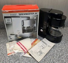 Cafeteira elétrica Krups Brewmaster Jr 4 xícaras 20 oz preta 120v preta completa  comprar usado  Enviando para Brazil