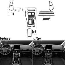 Usado, 21 peças kits completos de fibra de carbono real conjunto de acabamento interior para Ford EcoSport 2018-2025 comprar usado  Enviando para Brazil