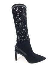 Escarpins noir nubuck d'occasion  Nice-