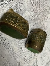 Raucherset vintage messing gebraucht kaufen  Datteln