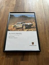 Framed original porsche for sale  WIGAN