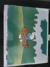 Smurfs production cell for sale  West Columbia