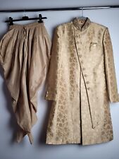 Mens gold brocade for sale  LONDON