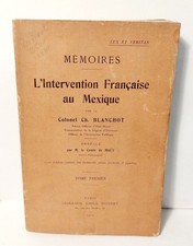 Mémoires. intervention franç d'occasion  Champigny-sur-Marne