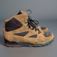 Botas vintage Nike Air Caldera ACG II OG tamanho 7.5 marrom para caminhada/verde/vermelho comprar usado  Enviando para Brazil