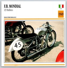 Mondial 125 bialbero d'occasion  Expédié en Belgium
