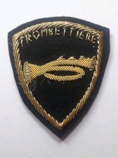 Scudetto omerale trombettiere. usato  Italia