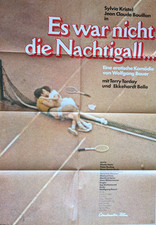Plakat poster nachtigall gebraucht kaufen  Bernburg
