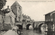 Cpa moret porte d'occasion  Saint-Amans-Soult