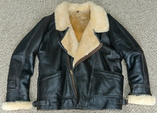 Superb shearling aviator for sale  WHITLAND