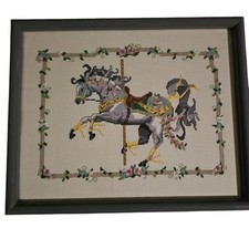 needlepoint carousel horse for sale needlepoint carousel horse for sale Center Moriches