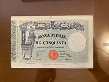 Banconota lire matrice usato  Rivoli