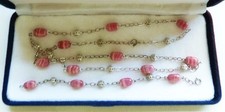 Set rhodochrosite solid for sale  WALSALL