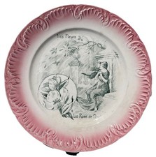Assiette digoin sarreguemines d'occasion  Bordeaux-