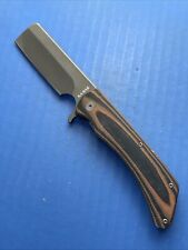 Faca de bolso dobrável Ka-Bar Mark 98-R Linerlock preta/marrom G10 pé de carneiro 3067, usado comprar usado  Enviando para Brazil