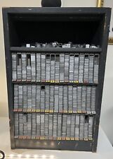 Vintage industrial letterpress for sale  STROUD
