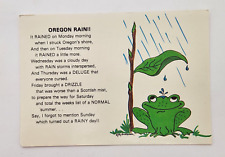 Postcard oregon rain for sale  Corvallis