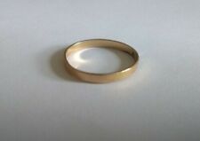 Gold ring plain for sale  JUNIPER GREEN