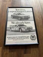 Framed original lancia for sale  WIGAN