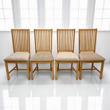 Oak dining chairs for sale  HALSTEAD