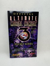 OFFICIAL ULTIMATE MORTAL KOMBAT 3 POCKET KODES (OFFICIAL By Bradygames *VG+* comprar usado  Enviando para Brazil