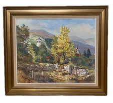 Huile toile ernest d'occasion  Strasbourg-