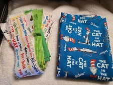 Seuss fabric reminants for sale  Clermont